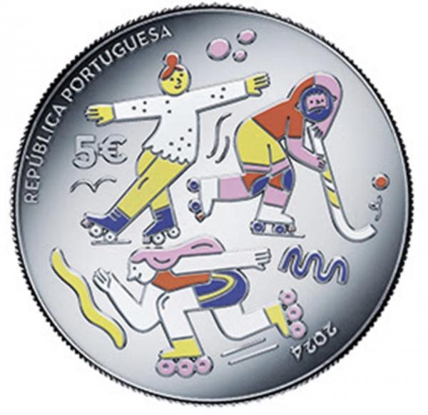 100-летие Федерации конькобежного спорта на 5 евро