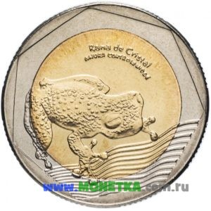 Монета Колумбия 500 песо (pesos) 2012 год Бесхвостая стеклянная лягушка (Rana de Cristal) (Anura Centrolenidae) для коллекционеров-нумизматов на сайте MONETKA.com.ru