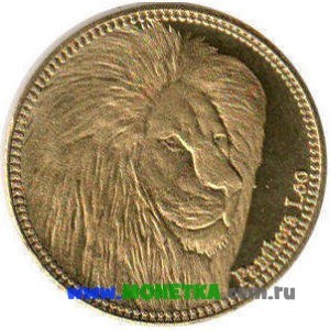 Монета Сомалиленд 5 шиллингов (shillings) 2016 год Лев (Panthera leo) для коллекционеров-нумизматов на сайте MONETKA.com.ru