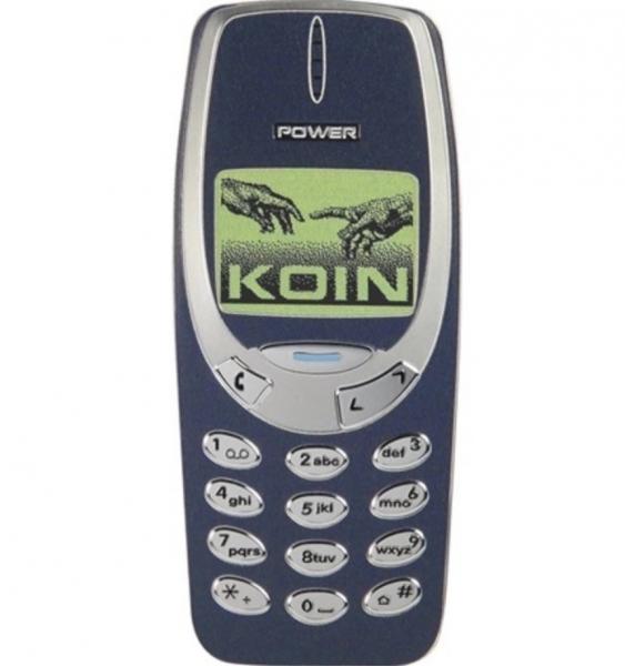 2 доллара в форме мобильника Nokia 3310